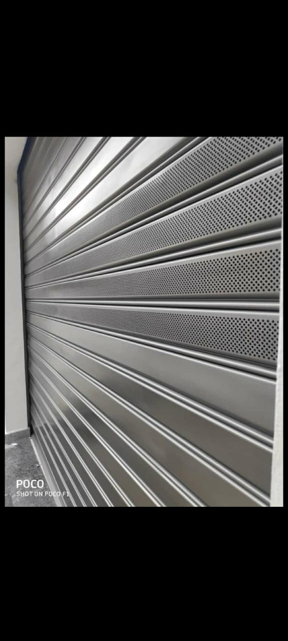 perforated rolling shutter