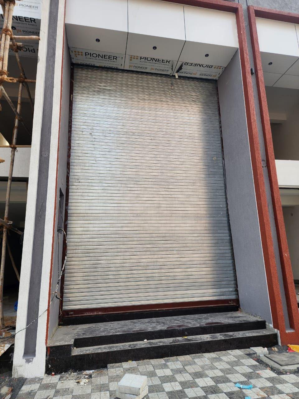 galvanised rolling shutter