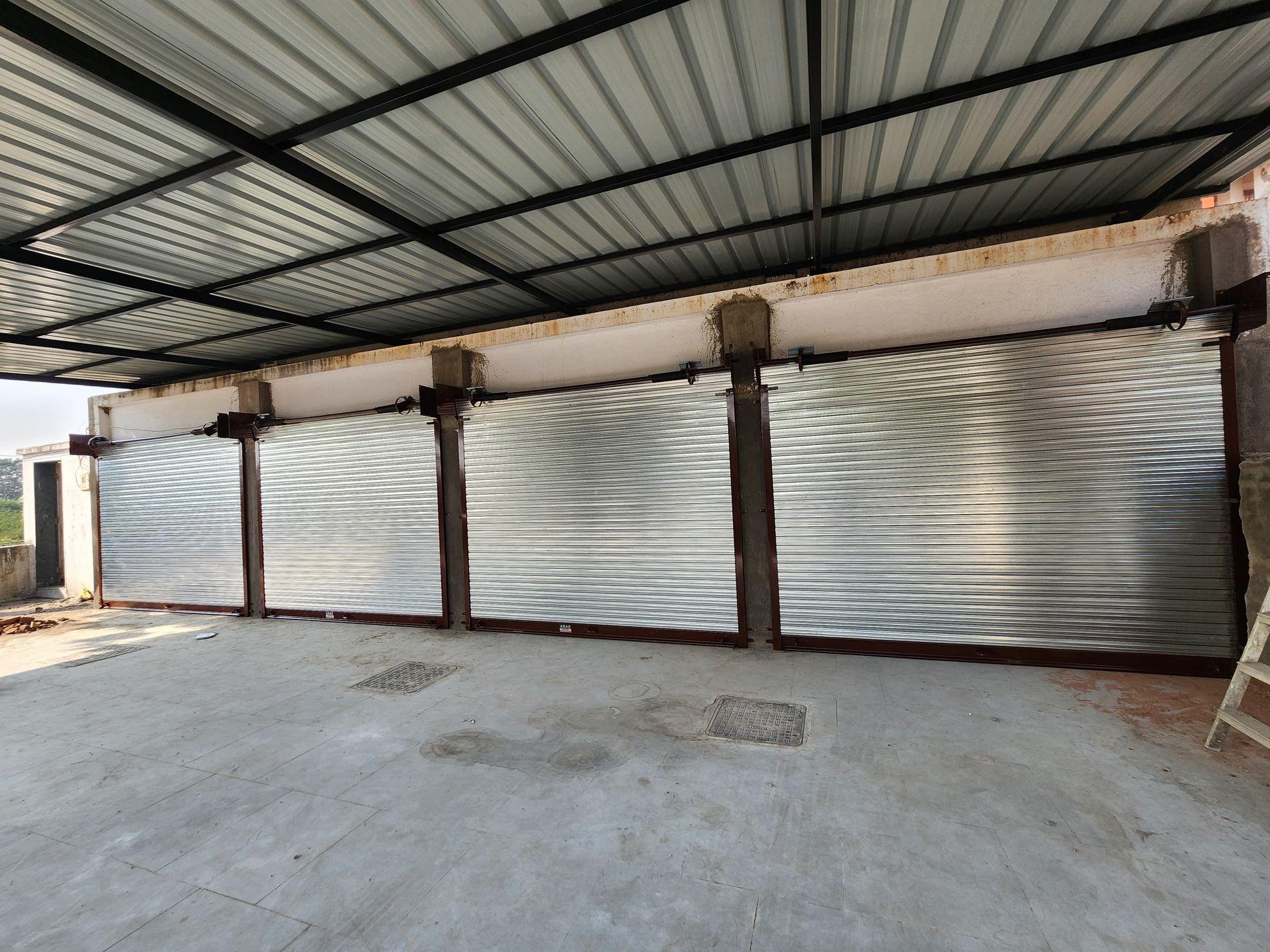 galvanised rolling shutters 